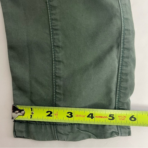 aerie Women’s Casual Pull On Pants Sz XS Green Pockets Elastic Waist Drawstring - Picture 14 of 14